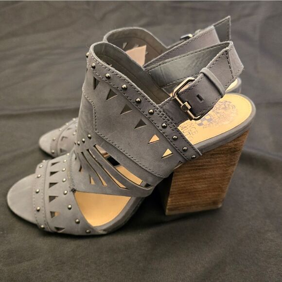 VINCE CAMUTO Reston Block High Heel  SANDALS - Picture 3 of 11